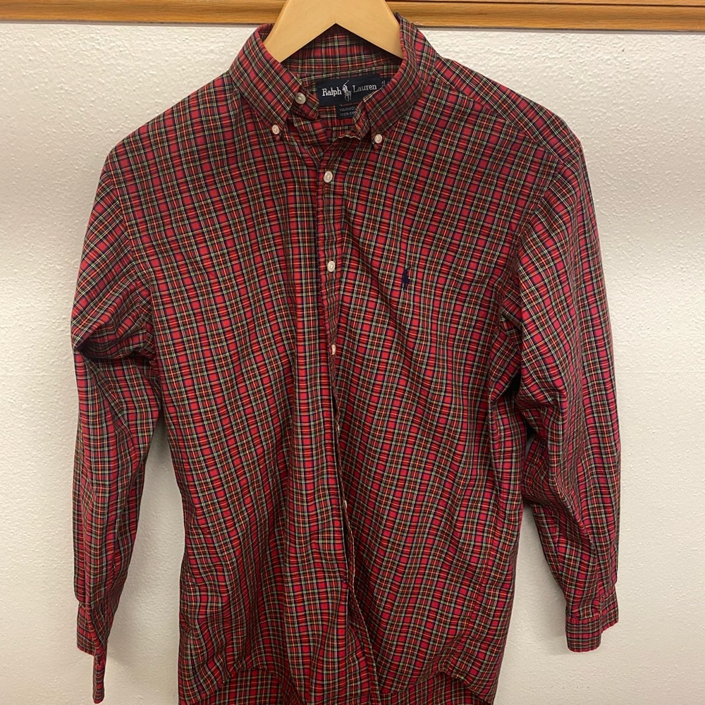 Polo Button Down M 15 1/2